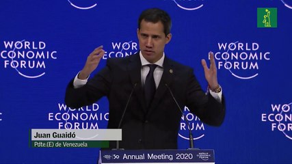 Venezuela retorna 28 años después al Foro de Davos, representada por Guaidó