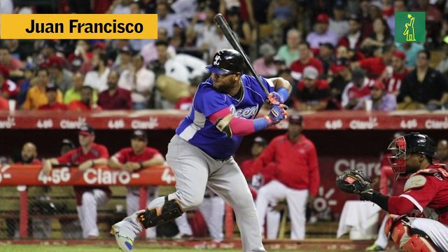 Cinco jugadores con más jonrones en Lidom