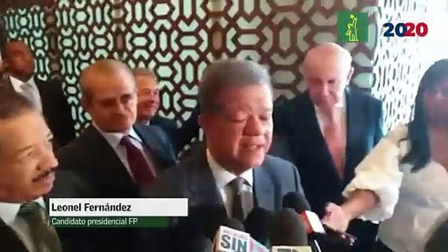 Leonel Fernández: Hay la necesidad de un diálogo político para encontrar una solución a la crisis que vive el país