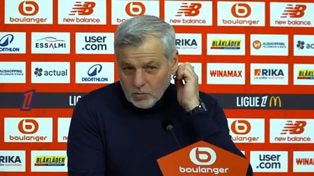 Genesio : « Il était important de gagner pour rester dans la course » - Foot - L1 - Lille