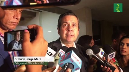 Orlando Jorge Mera: "Hoy hemos tenido un consenso con el PLD"