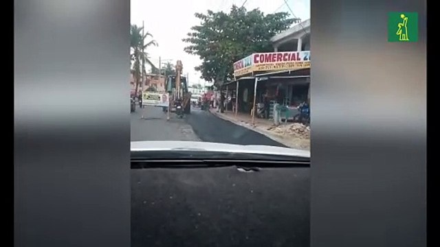 Propaganda política del candidato a alcalde Carlos Guzmán