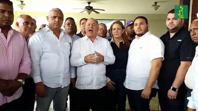Gilberto Serulle brinda declaraciones después de la suspensión de las elecciones municipales