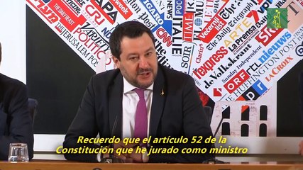 Salvini cree que no será condenado por impedir desembarco de migrantes