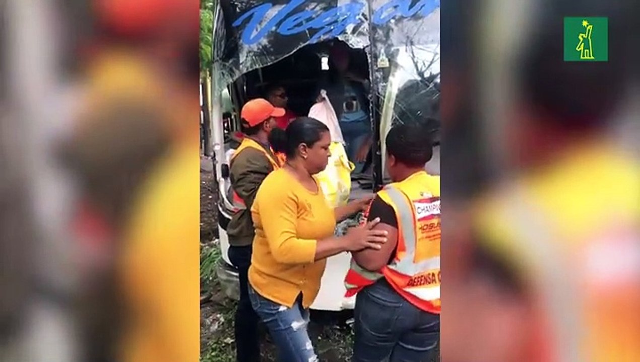 Accidente de tránsito en autopista Duarte; no hay reporte de personas heridas