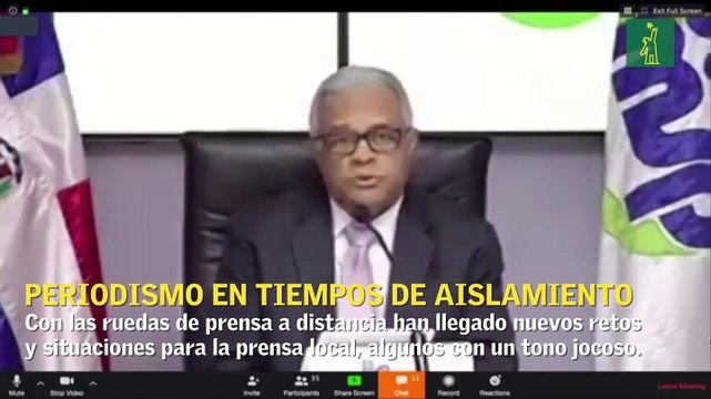 Los momentos más incómodos de los periodistas e las ruedas de prensa a distancia