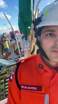 Os bombeiros estão disponíveis 24 horas por qualquer situação , disse Tenente Monteiro durante Fuzuê