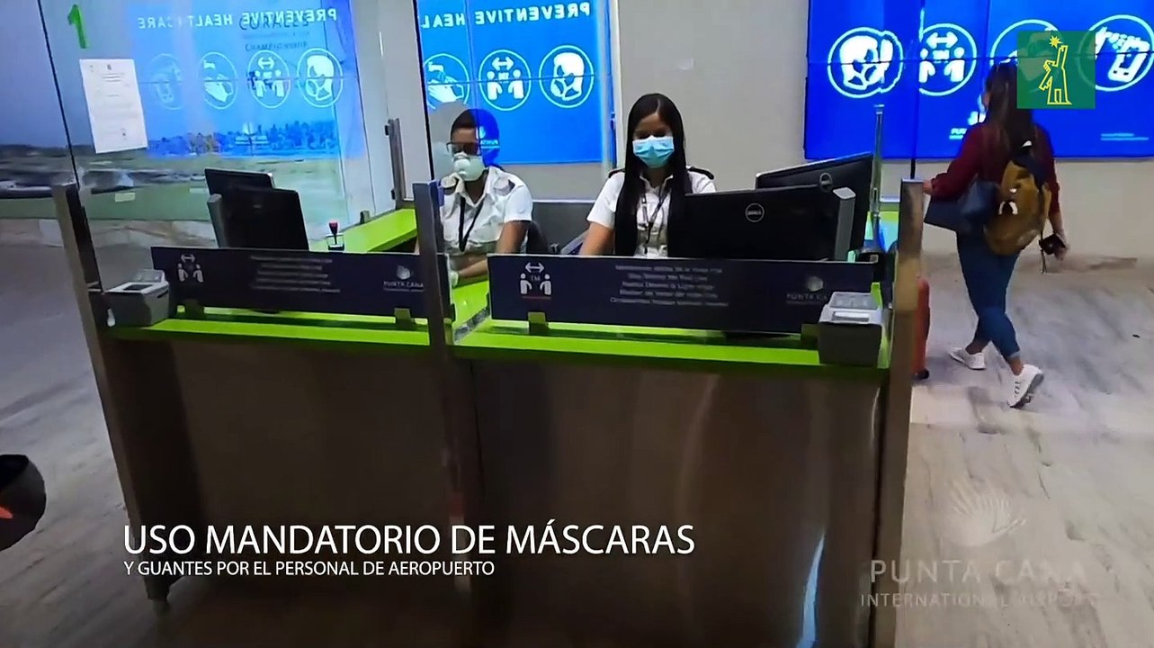 Aeropuerto de Punta Cana presenta medidas para prevenir contagios de COVID-19