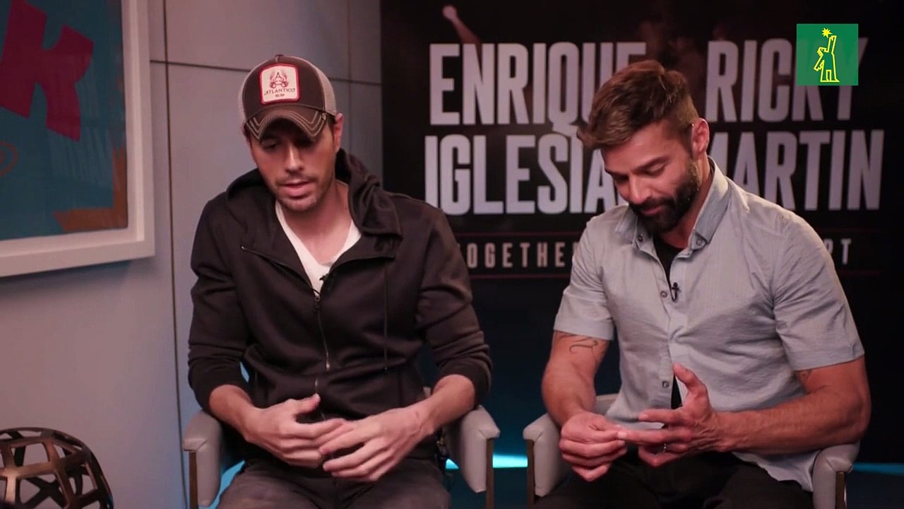 Ricky Martin y Enrique Iglesias se van de gira: "Vamos a hacer mucho ruido"