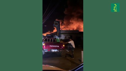 A ocho años de fuego que consumió mercado de La Vega otro incendio destruye el provisional