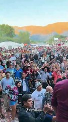 Lázaro Caballero, ídolo en la Serenata a Cafayate: le cortaron el sonido y siguió cantando con su público