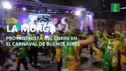 La murga protagonista del cierre en el Carnaval de Buenos Aires