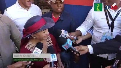 Hanoi Sánchez pide mayor presupuesto para las alcaldía luego ejercer su derecho al voto