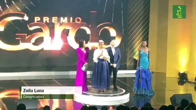 Jochy Santos, Zoila Luna y María Cristina Camilo, los reconocidos en la primera entrega de Premios Gardo