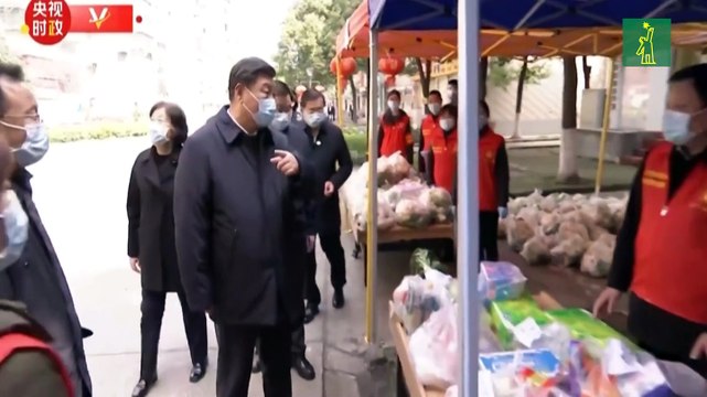 El presidente de China visita por sorpresa Wuhan, epicentro de la epidemia de coronavirus