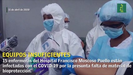 15 enfermeras del Hopital Francisco Moscoso Puello infectadas con COVID-19