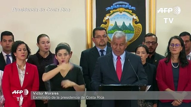 Renuncia principal ministro de Costa Rica por escándalo sobre datos privados