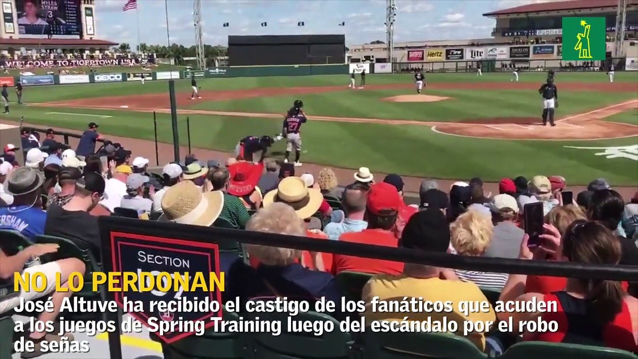 José Altuve está pagando por el robo de señas