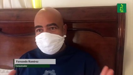 Comunicador que entrevistó a infectólogo que dio positivo al COVID-19, asegura presenta síntomas