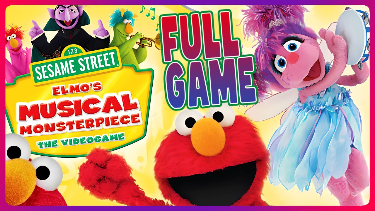 Sesame Street: Elmo's Musical Monsterpiece FULL GAME Longplay (Wii ...