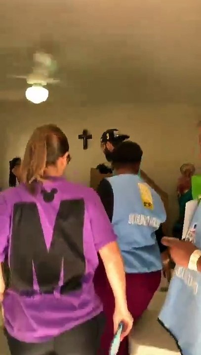 Milagros German documenta su voto