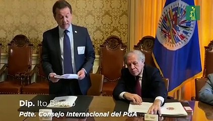 Víctor Bisonó dice a Almagro que solo auditoría de OEA haría creíbles los comicios