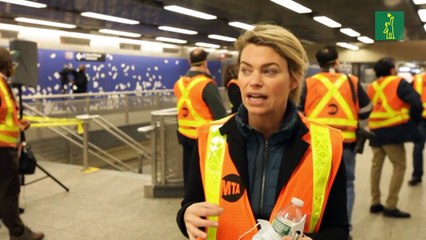 El metro de Nueva York se detiene en la noche, síntoma de una ciudad enferma