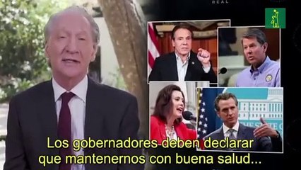 Bill Mahler, el presentador de TV que se encomienda a su sistema inmunológico y recomienda un paseo en el parque en un día soleado