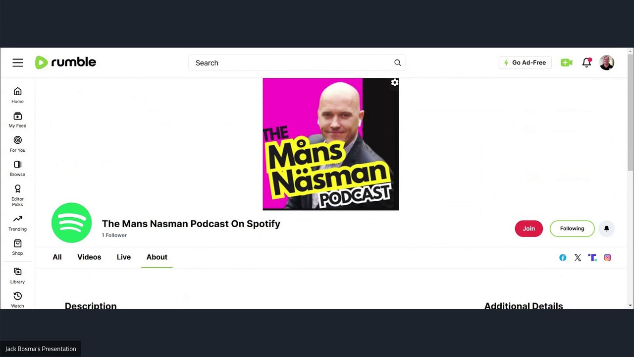 The Mans Nasman Podcast On Spotify
