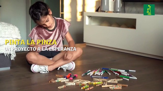 Pinta la pinza , un proyecto solidario contra el coronavirus ideado por una niña