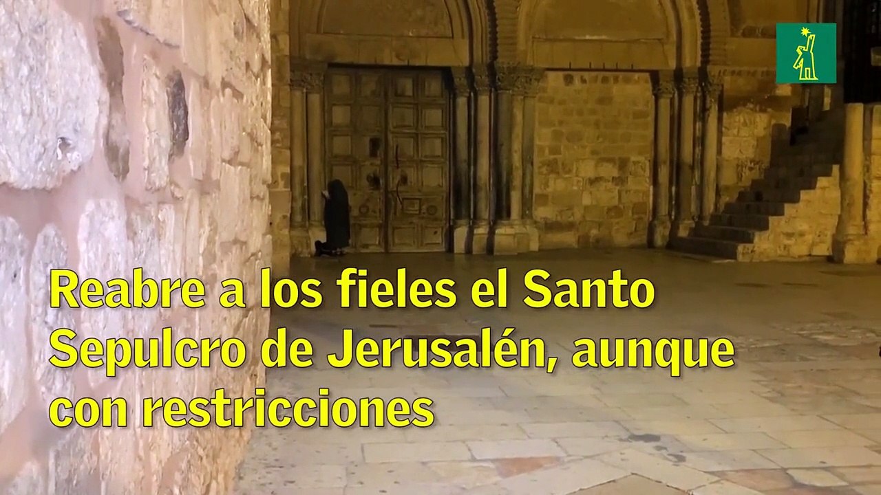 Reabre a los fieles el Santo Sepulcro de Jerusalén, aunque con restricciones