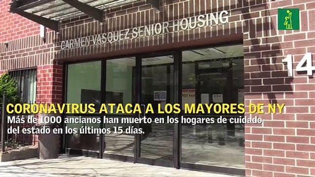 Aumentan los fallecidos por coronavirus en residencias de ancianos en Nueva York