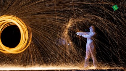 Ángeles de luz: el homenaje de un artista chino a los trabajadores de la salud