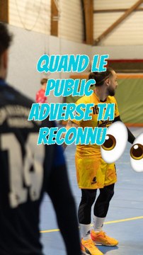 Quand un supporter adverse m’a reconnu et a voulu me faire 👀😂 #SansRancune #Handball #HandballMoment #HandballPlayer