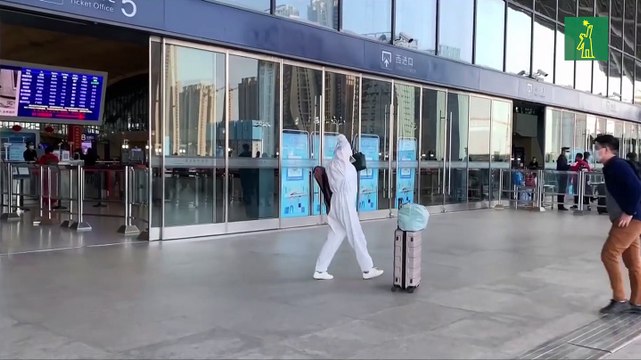 Salir de Wuhan hacia Pekín: una carrera de obstáculos contra el coronavirus