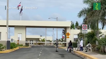 Denuncian condiciones de insalubridad para los confinados en Boca Chica