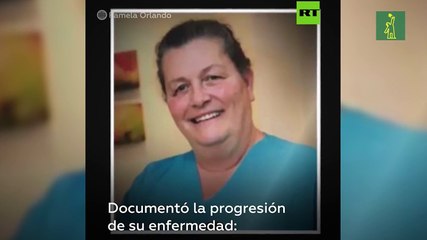 Enfermera con COVID-19  graba su evolución con el virus hasta su muerte