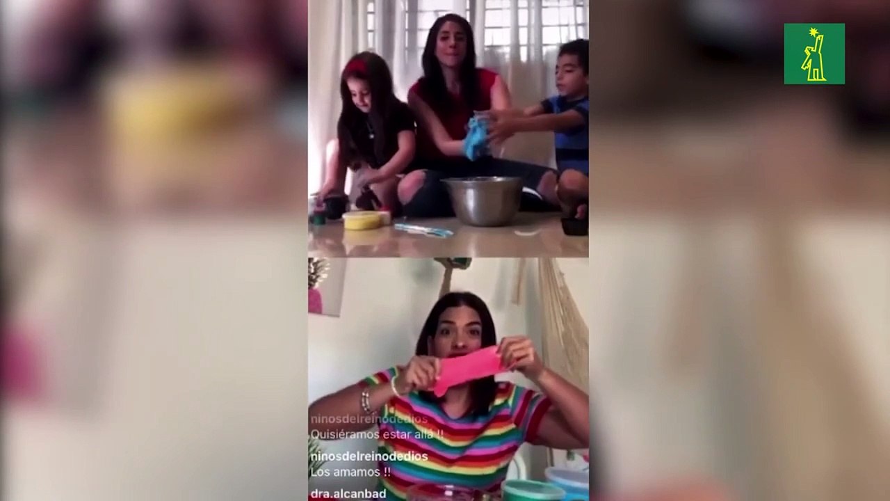 Cómo hacer slime para toda la familia" por Estefany Piña y María Esperanza Hache