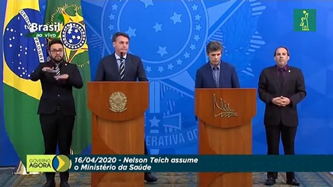 Ministro de Salud de Brasil renuncia por "incompatibilidades" con Bolsonaro