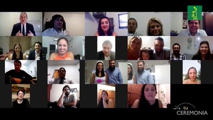 Una pareja de argentinos se casa por videollamada en tiempos de coronavirus