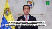 Guaidó anuncia ayuda de 20 millones de dólares por COVID-19 en Venezuela
