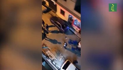 Policía sube a azotea en busca de violadores del toque de queda