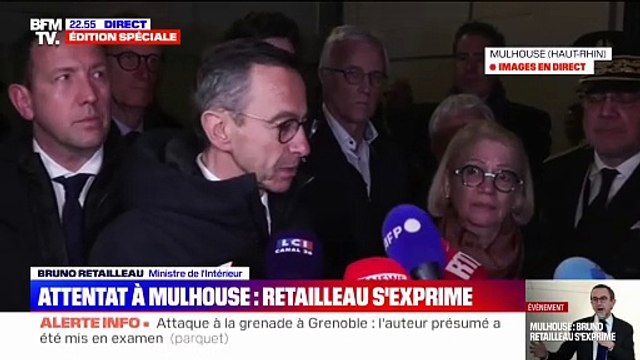 Attaque terroriste à Mulhouse: Il y a une dimension sans doute psychologique dans ce dossier-là , affirme Bruno Retailleau