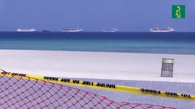 Dos cruceros con tripulantes enfermos se aproximan al Puerto de Miami