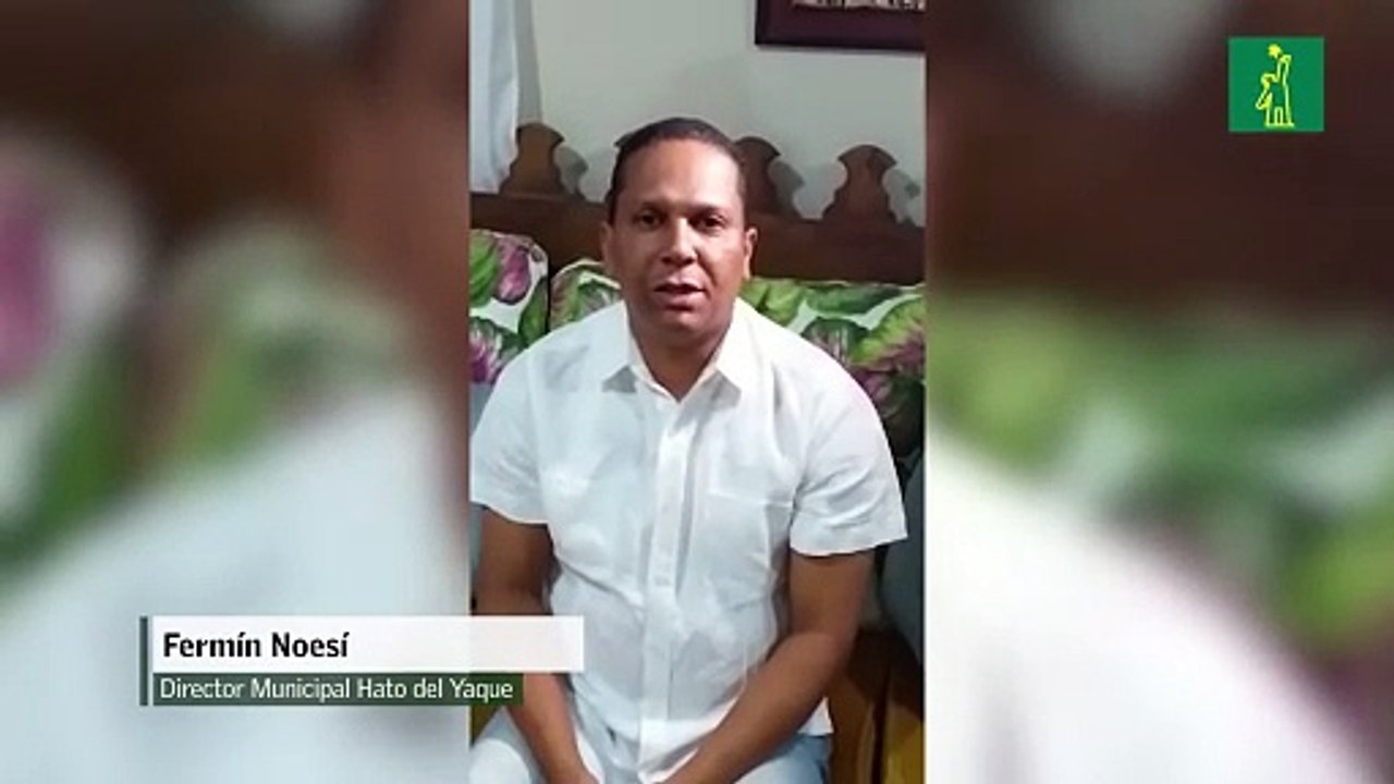 Aclaración del Director Municipal Hato del Yaque sobre el control de la entrada y salida