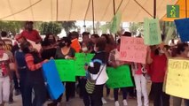 Protestas en Tecali por supuesto arribo de presos contagiados con COVID-19