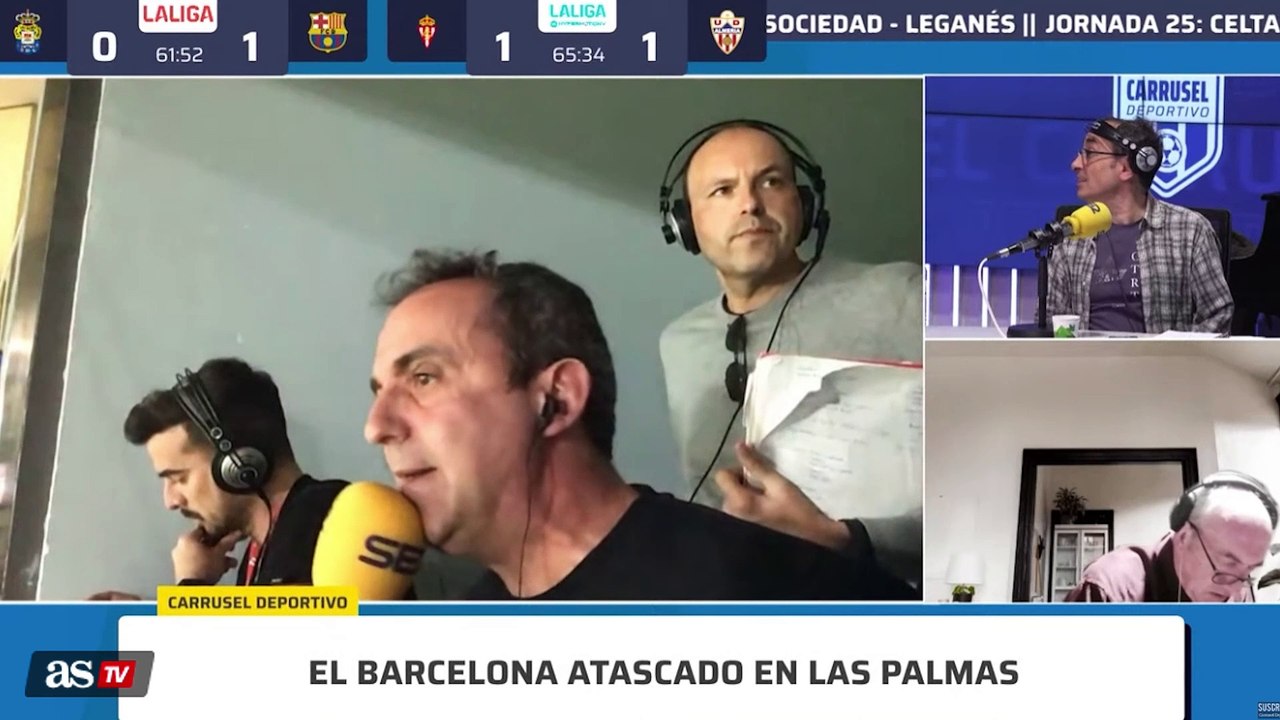 Resumen y goles de Las Palmas vs Barcelona