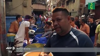 Sin agua, gasolina o TV, la escasez pone a prueba a los venezolanos