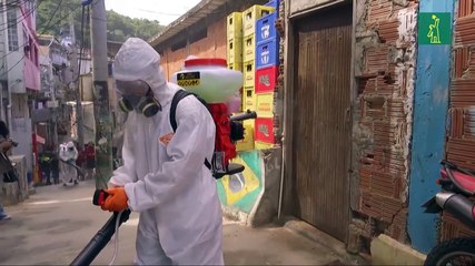 Favelas de Rio desinfectadas por sus propios residentes