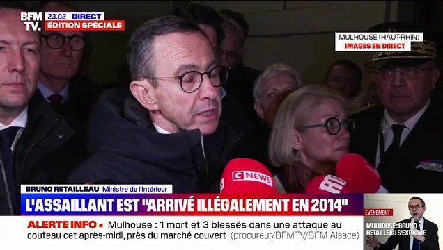 Attaque terroriste à Mulhouse, renvoi de sans-papiers algériens: Bruno Retailleau s'exprime